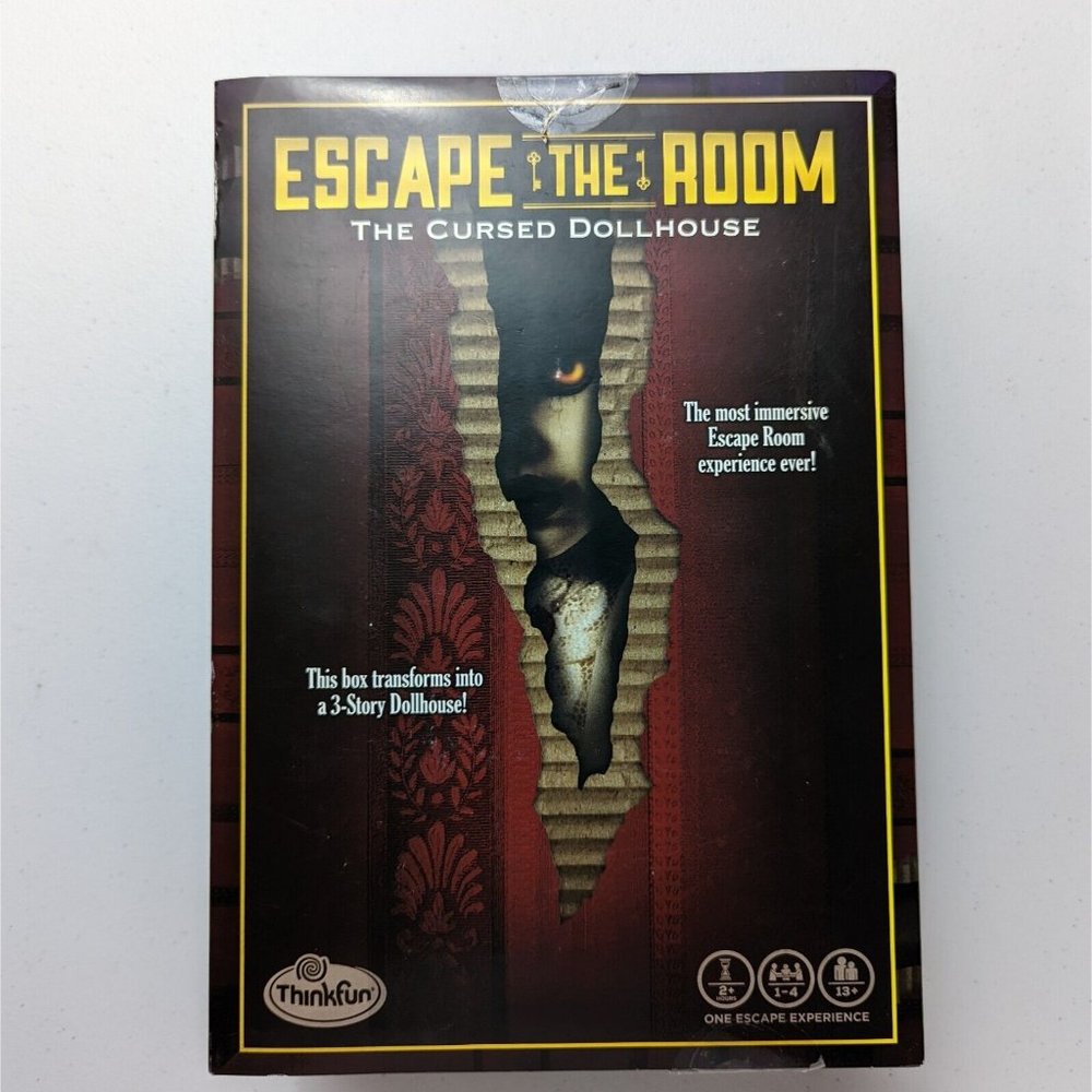 Escape The Room Board Game- The Cursed Dollhouse by ThinkFun